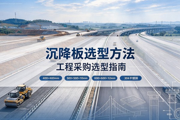 锡林浩特沉降板选择方法