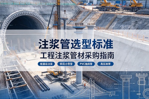 锡林浩特注浆管选型标准