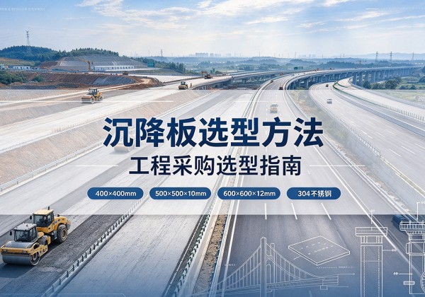 锡林浩特沉降板选择方法