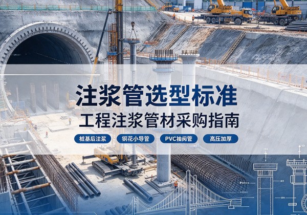 锡林浩特注浆管选型标准